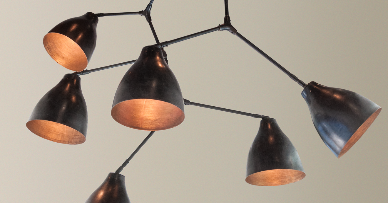 Crescentia Hanging Light by Thierry Jeannot